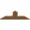 Ekena Millwork Portland Smooth Timber Gable Bracket, Western Red Cedar, 36"W x 13"H x 1 1/2"D x 5 1/2"F, 9/12 Pitch GBW036X13X0206POR00SWR - alternate 4